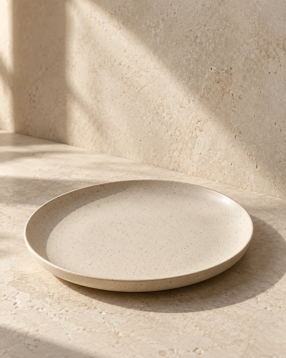 Everyday Plate — Warm ivory